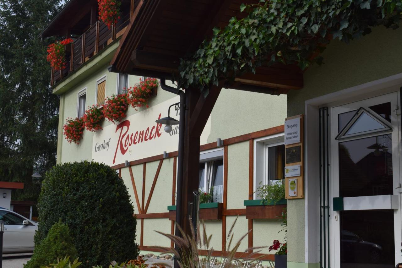 Gasthof Roseneck Wallenfels Exteriér fotografie