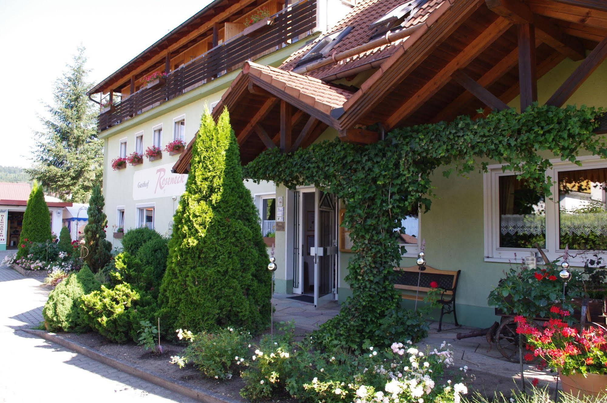 Gasthof Roseneck Wallenfels Exteriér fotografie