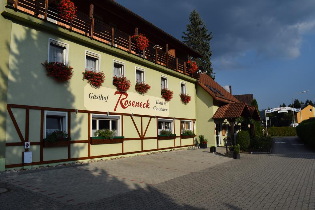 Gasthof Roseneck Wallenfels Exteriér fotografie